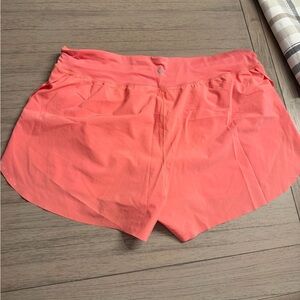 Lululemon Athletica Coral Athletic Shorts